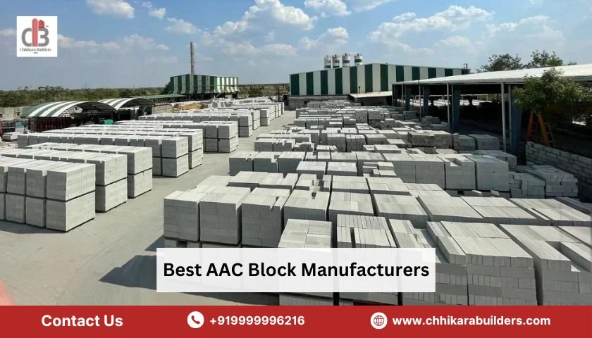 Building Excellence: Choose Best AAC Block Manufacturers