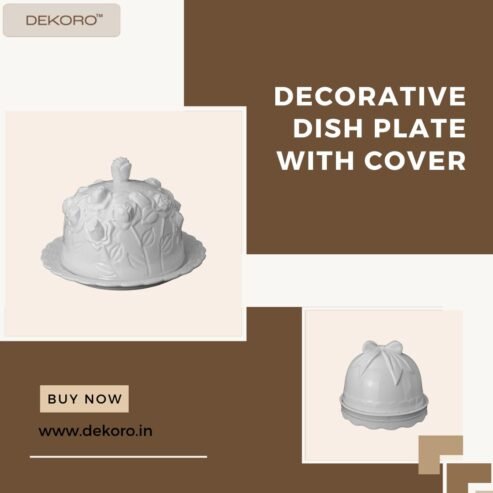 Buy Decorative Dish Plate With Cover