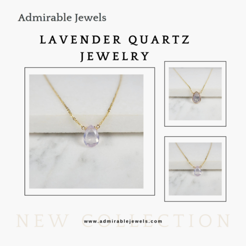 Lavender quartz jewelry |Perfect Gift for Every Occasion!