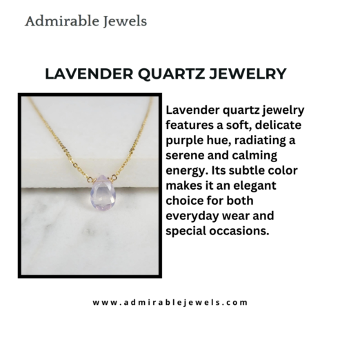 Discover the Beauty of Lavender Quartz Jewelry Today!