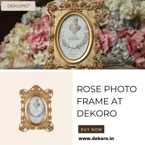 Buy Luxury Rose Photo Frame at Dekoro