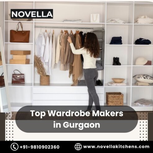 Top Wardrobe Makers in Gurgaon – Custom Designs by Novella