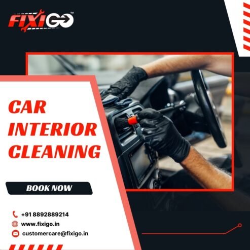 Expert Interior Car Cleaning at Your Doorstep