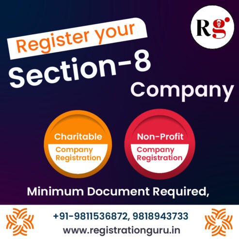 Section 8 company registration in India