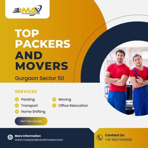 Affordable Packers and Movers in Gurgaon Sector 50 for a Smooth Move