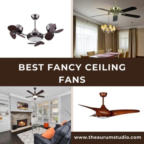 Best Fancy Ceiling Fans | The Aurum Studio