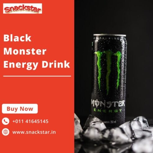 Buy Black Monster Drink from Snackstar