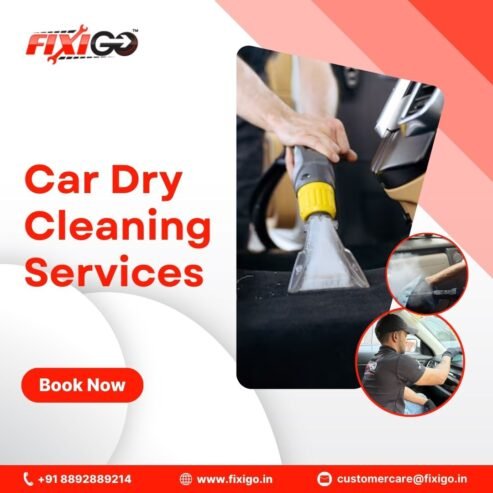 Easy Car Dry Cleaning at Home in Faridabad