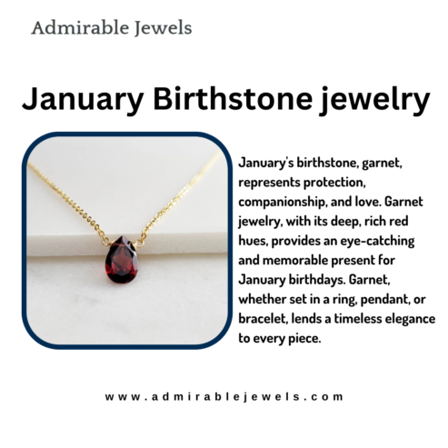 Elevate Your Look with January Birthstone Jewelry for Any Occasion