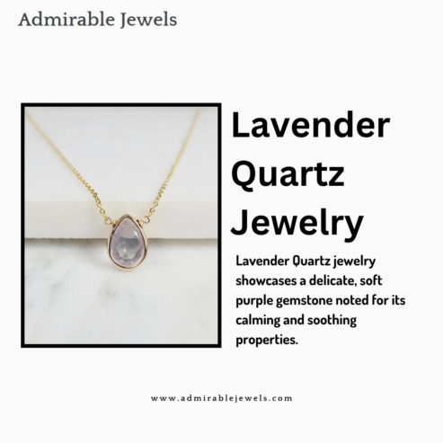 Lavender Quartz Jewelry | Designs for Every Occasion