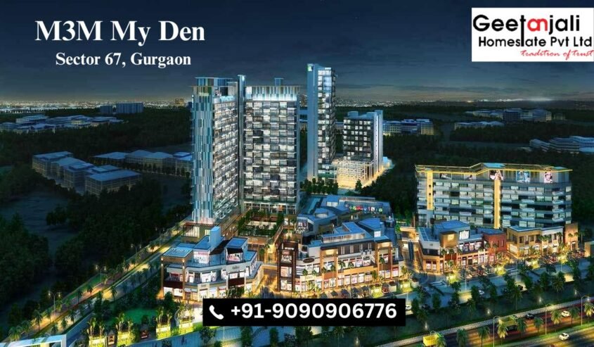 Luxury Meets Functionality: Discover Studio Apartments at M3M My Den Sector 67 Gurgaon