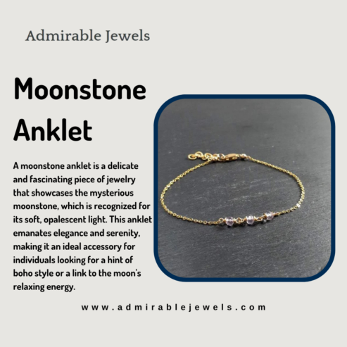 Moonstone Anklet | Perfect Gift for Any Occasion