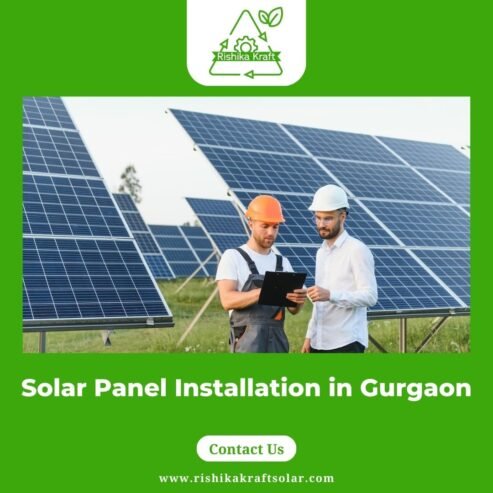 Solar Panel Installation in Gurgaon | Rishika Kraft Solar