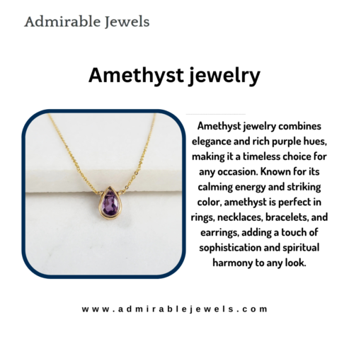 Amethyst Jewelry for Every Style and Occasion