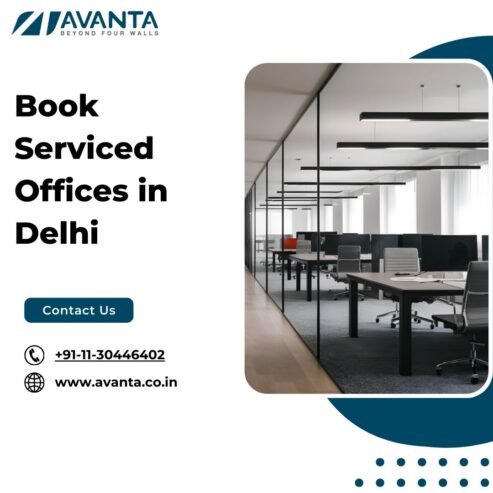 Book Serviced Offices in Delhi