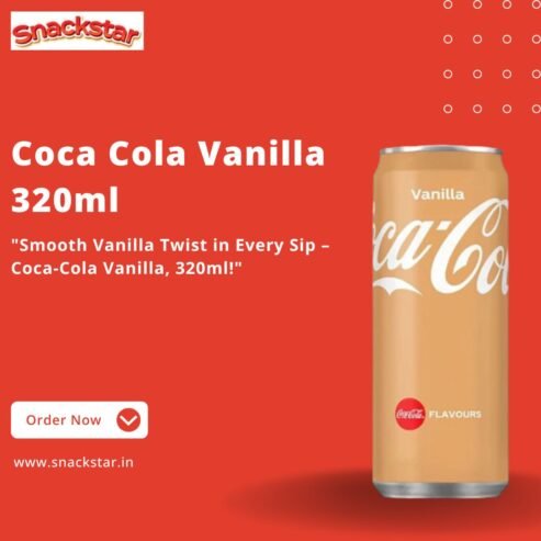 Buy Coca Cola Vanilla 320ml at Snackstar