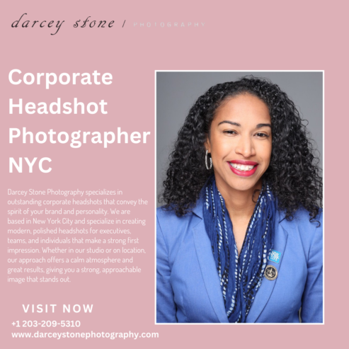 Corporate Headshot Photographer NYC : Get Your Best Professional Look!