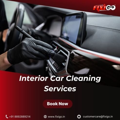 Keep Your Ride Comfy with Car Interior Cleaning!
