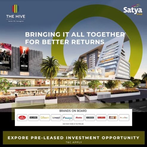 Unlock Business Potential at Satya The Hive Sector 102 Gurgaon