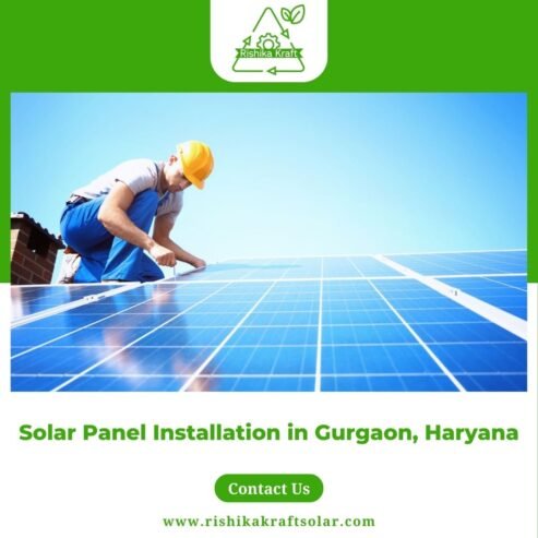 Solar Panel Installation in Gurgaon, Haryana – Rishika Kraft Solar