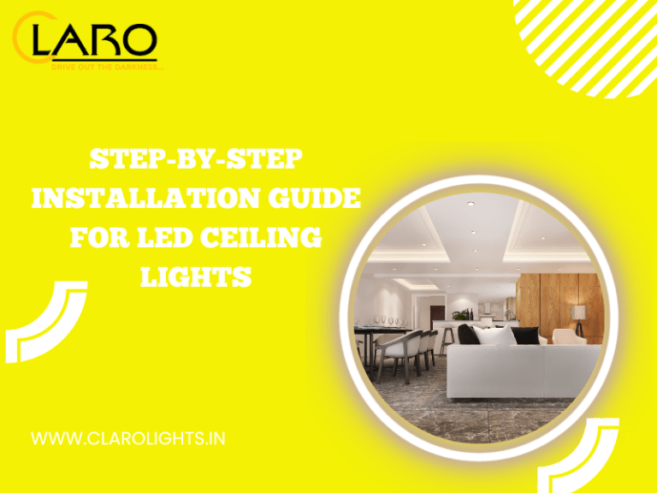 Installing LED Ceiling Lights