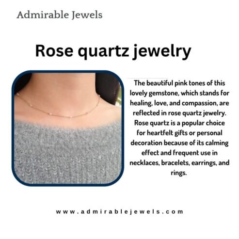 Elegant Rose Quartz Jewelry: Timeless Pieces for Every Occasion