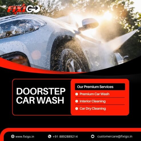 Doorstep Car Wash Services in Gurgaon