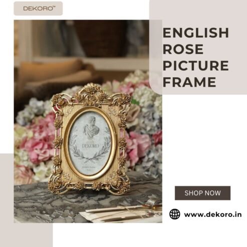 English Rose Picture Frame | Dekoro