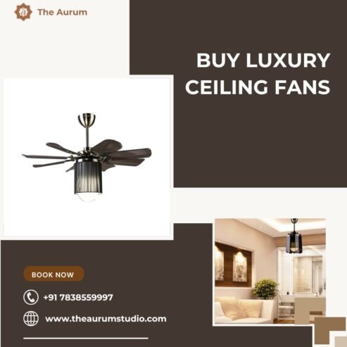 Buy Luxury Ceiling Fans at Best Price