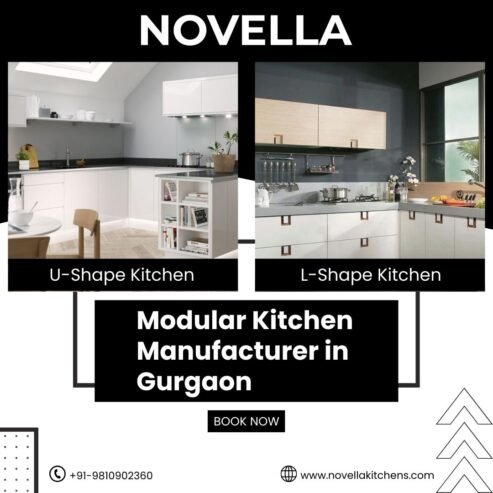 Best Modular Kitchen Manufacturer in Gurgaon – Novella Kitchens