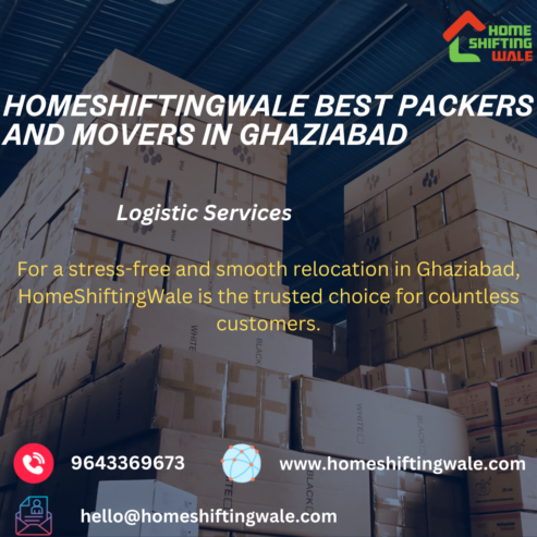 Find the Best Packers and Movers In Ghaziabad- HomeShiftingWale