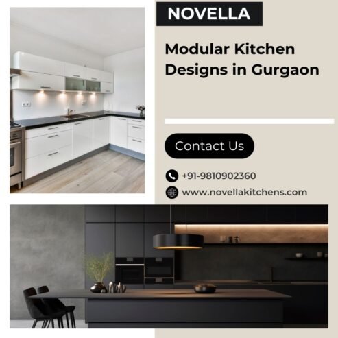 Modern Modular Kitchen Designs in Gurgaon