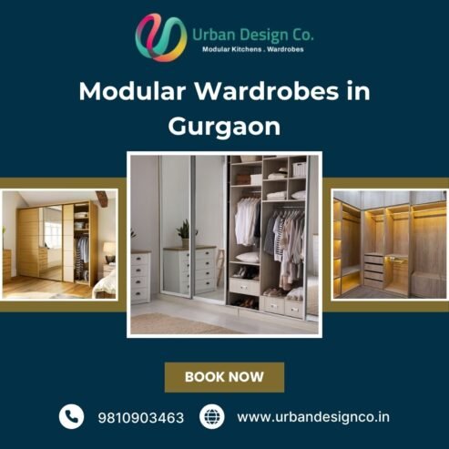 Modular Wardrobes in Gurgaon by Urban Design Co.