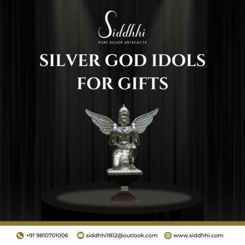 Silver god idols for gifts – Siddhhi Arts