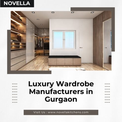 Luxury Wardrobe Manufacturers in Gurgaon
