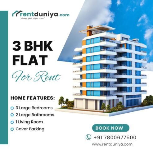 Find Your Dream 3 BHK Flat for Rent in Gurgaon – Top Listings & Prices