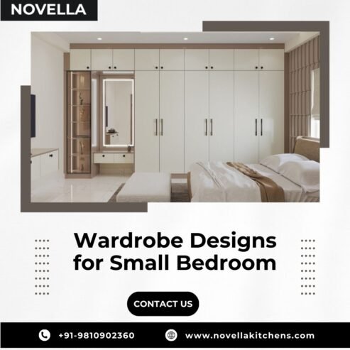 Wardrobe Designs for Small Bedroom ।I Novella Kitchens
