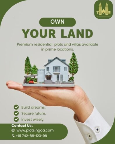 Own a Plot in Goa – Perfect for Home & Investment