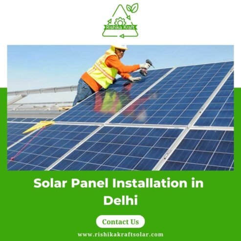 Expert Solar Panel Installation in Delhi – Rishika Kraft Solar