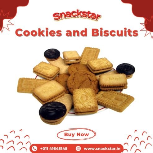 Cookies and Biscuits by Snackstar – Crunchy, Tasty & Irresistible
