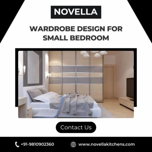 Stylish Wardrobe Design for Small Bedroom | Novella Kitchens