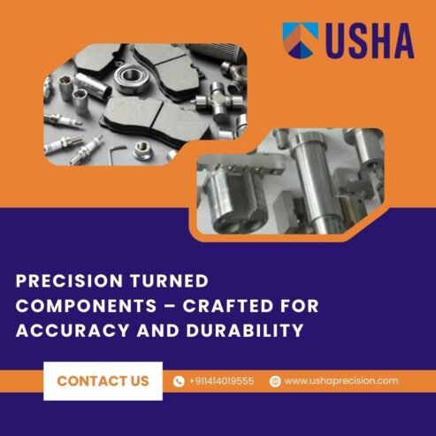 Precision Turned Components – Crafted for Accuracy and Durability