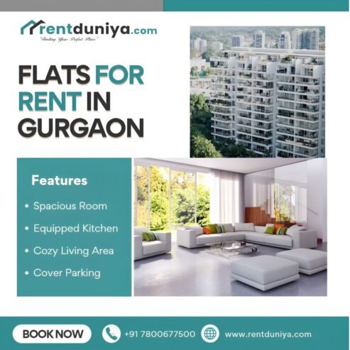 Luxury & Budget-Friendly Flats for Rent in Gurgaon
