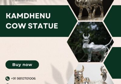 Kamdhenu-cow-statue