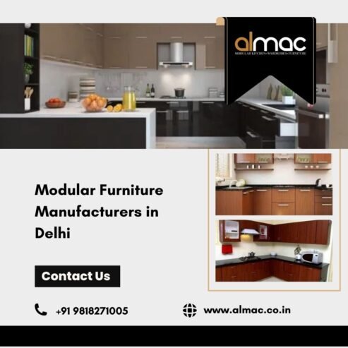 Modular Furniture Manufacturers in Delhi for Stylish Interiors