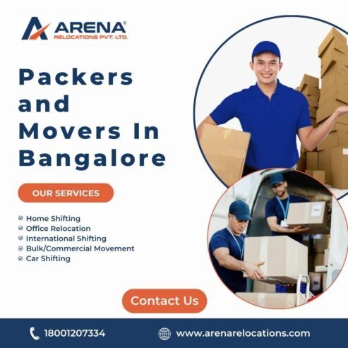 Your Trusted Packers and Movers in Bangalore – Arena Relocations