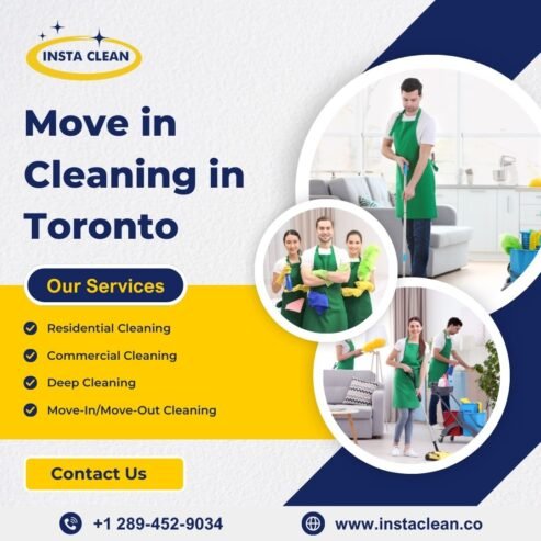 Get Ready with Move In Cleaning in Toronto