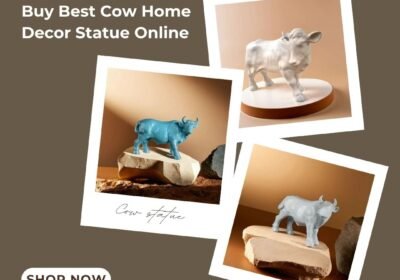 Buy-Best-Cow-Home-Decor-Statue-Online
