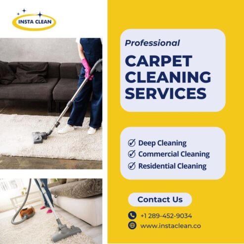 Carpet Cleaning Services Mississauga – Insta Clean