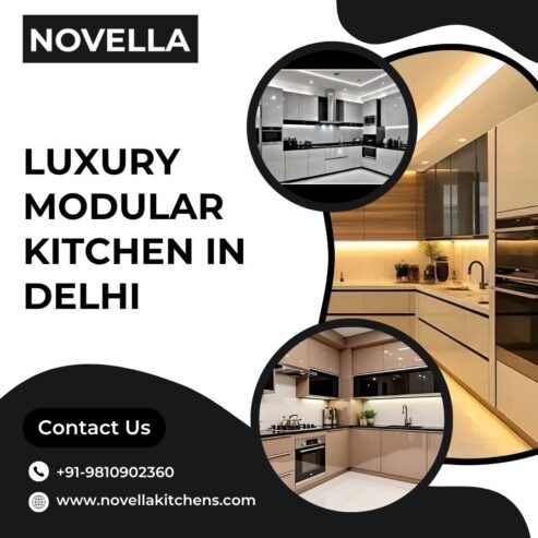 Elevate Your Home with the Finest Luxury Modular Kitchen in Delhi